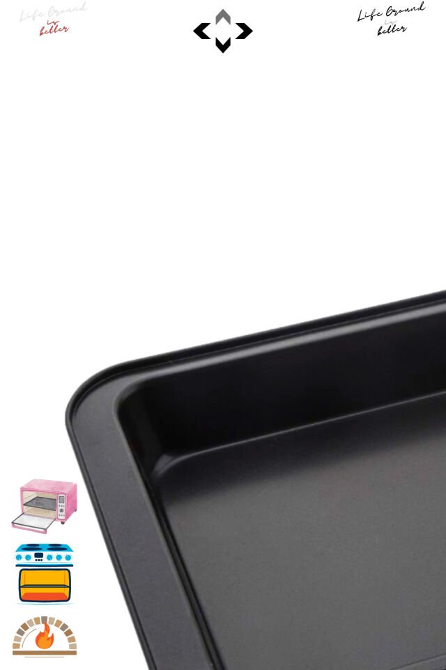 Ft Karbon Çelik Dikdörtgen Fırın Tepsisi Paslanmaz Çelik Fırın Tepsisi Kek Kalıbı Yemek Kalıbı