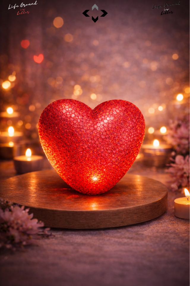 Romantik Kalp Şeklinde AŞK IŞIĞI Dekor Lambası Ambiyans Işığı Gece Lambası, Hediye ve Dekoratif Aydınlatma Sevgililer Günü Hediyesi