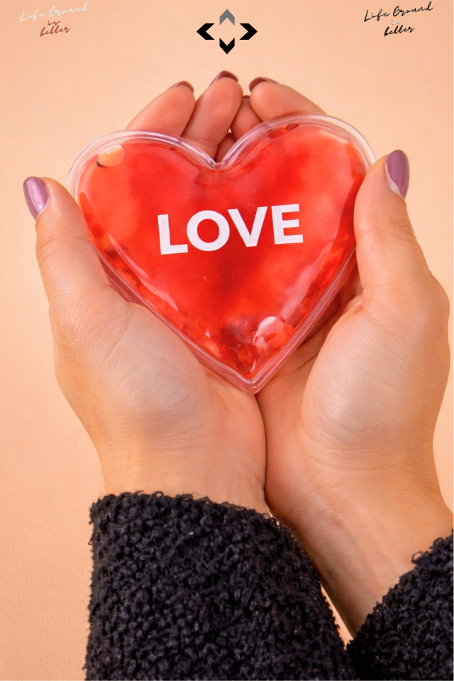 LOVEtheme 2'li Aşk Seti El Isıtıcı Cep Isıtıcı Sevgililer Günü Hediyesi Kalp Temalı El Isıtıcı Jel Isınmatik ek Dokunuşla Isınan, Yeniden Kullanılabilir Cep Isıtıcı